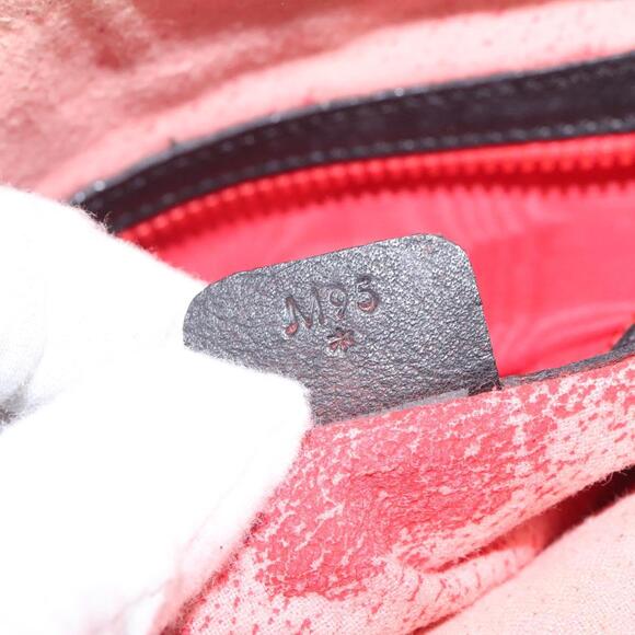 CELINE Shoulder Bag Leather Black Gold - Picture 13 of 13